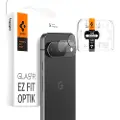 Spigen Glass tR EZ Fit Optik 2 Pack for Google Pixel 9 - Crystal Clear
