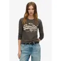 Superdry Embellished Vl Graphic Langarmet T-skjorte
