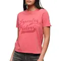 Superdry Archive Kiss Print Relaxed Kortarmet T-skjorte
