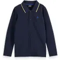 Scotch & Soda 177809 Langermet Poloskjorte