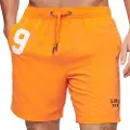Superdry for man. M3010235A Swimming costume made from recycled material orange (XXL), Beachwear, Recycled Polister, Sustainable