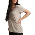Superdry Studios Slub Embroidered Kort Ermet V-hals T-skjorte