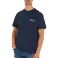 Tommy Hilfiger Reg Signature Ext Kortarmet T-skjorte