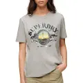 Superdry Travel Souvenir Relaxed Kortarmet T-skjorte