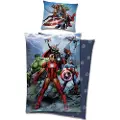 MCU Avengers Sengetøj 140 x 200, 100 procent bomuld