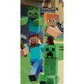 MCU Minecraft Badehåndklæde - 70x140 cm