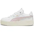 Puma Carina Street Lux Sneakers Women, Shoes, White/Mauve Mist/Gold, 39