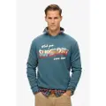 Superdry Travel Postcard Graphic Collegegenser