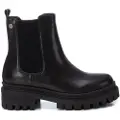 Xti for woman. 14300401-NEGRO Ankle boots 143004 black (39), Flat, Laces, Zip, Casual
