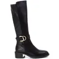 Xti for woman. 14310001-NEGRO Boots 143100 black (37), Flat, Zip, Casual
