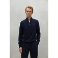 Ecoalf for man. MCMGAKNLARCH0632W24-161 Larch navy jumper (L), Casual, Sustainable, Recycled Wool