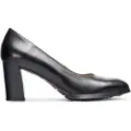 Wonders for woman. L-1101 Leather shoes Fenix Black (36), 5 to 8 cm, None, Casual, Party