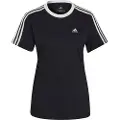 Adidas 3 Stripes Bf Kortarmet T-skjorte