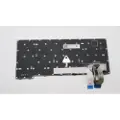 Lenovo Chicony - Erstatningstastatur for bærbar PC - bakbelysning - Tsjekkisk/slovakisk - svart - for ThinkPad L14 Gen 3 21C1, 21C2, 21C5, 21C6