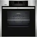 NEFF N 90 B46FT62H0 - Ovn - med dampfunksjon - innebygd - Wi-Fi - fordypning - bredde: 56 cm - dybde: 55 cm - høyde: 58.5 cm - med selvrens - Klasse A+ - rustfritt stål
