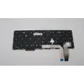 Lenovo Lite-On - Erstatningstastatur for bærbar PC - bakbelysning - Tsjekkisk/slovakisk - svart - for ThinkPad L15 Gen 3 P16s Gen 1 T16 Gen 1