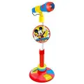 Reig Musicales Mickey Stående Mikrofon Med Forsterker Og Fotpedalfunksjoner 82x19x5 Cm
