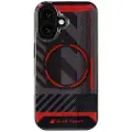 Audi Iphone 16 6.1´´ Aus-imlmip16-rsq/d2-bk Telefondeksel