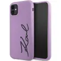 Karl Lagerfeld Klhcn61sksvgu Iphone 11xr 6.1 Silicone Signature Telefondeksel