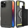 Spigen Rugged Armor MagSafe - Grey - iPhone 16 Pro Max