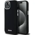 DKNY Dkhmp14ssmchlk Iphone 14.15.13 6.1 Liquid Silicone Small Telefondeksel