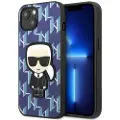 Karl Lagerfeld Klhcp13mpmnikbl Iphone 13.14.15 6.1 Monogram Ikonik Patch Telefondeksel