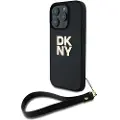 DKNY DKHCP16XPBSWSK Apple iPhone 16 Pro Max 6.9&quot etui til telefonen i svart farge Håndleddsrem Stock Logo