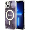 GUESS Guhmp14shtmrsu Iphone 14.15.13 6.1 En Marble Telefondeksel