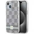 DKNY Dkhmp15shcptse Iphone 151413 6.1 Bezowy Iml Checke Mono Pattern&printed Stripes Telefondeksel