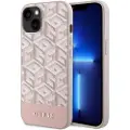 GUESS Veske GUESS GUHMP14SHGCFSEP IPHONE 14/15/13 6.1 Rosa / Rosa HARD CASE GCUBE STRIPES MAGSAFE