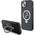 Karl Lagerfeld Klhmp14shmrskck Iphone 14.15.13 6.1 Ring Stand Karl&choupettte Telefondeksel