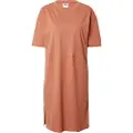Urban Classics Organic Oversized Slit Kort Ermet Kort Kjole