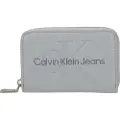 Calvin Klein Jeans Sculpted Med Zip Around Mono Dame-lommebok