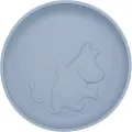 Muumi Mummi silikonplate med sugekopp, himmelblå