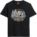 Superdry Travel Souvenir Relaxed Kortarmet T-skjorte