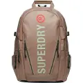 Superdry for woman. W9110342A Greenish Brown Canvas Backpack (OSFA), Casual, Polyester