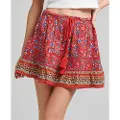 Superdry Vintage Embellished Mini Skjørt