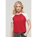 Superdry Essential Logo Slub Retro Kortarmet T-skjorte