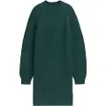 Tom Tailor Knit Mock Neck Langarmet Kort Kjole