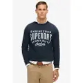 Superdry Machined Goods Workwear Collegegenser