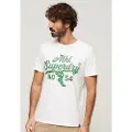 Superdry Track & Field Ath Graphic Kortarmet T-skjorte