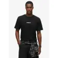 Superdry Micro Logo Graphic Loose Kortarmet T-skjorte