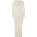 Pepe Jeans for woman. PL953586 Izabel dress off-white (M), Casual, Cotton, Long sleeve