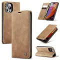 CASEME iPhone 16 Pro 013 Series Lommebok-deksel - Brun