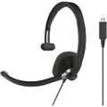 Koss Headset CS295 Mono On-Ear Mic USB Svart