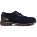 Xti for man. 14321803-NAVY Leather Shoes 143218 navy (42), Flat, Laces, Casual