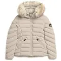 Superdry Fuji Faux Fur Padded Jakke