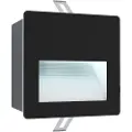 Eglo 99574 - Aracena, Innsunket spotlight, 1 ampuller, LED, 3,7 W, 4000 K, Sort, Hvit