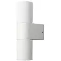 Konstsmide Temi Vegglampe opp/ned LED GU10 Hvit med Klart glass