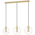 Eglo EGLOPendel Manizales 3-LightMessingTakpendlerFra Homeroom